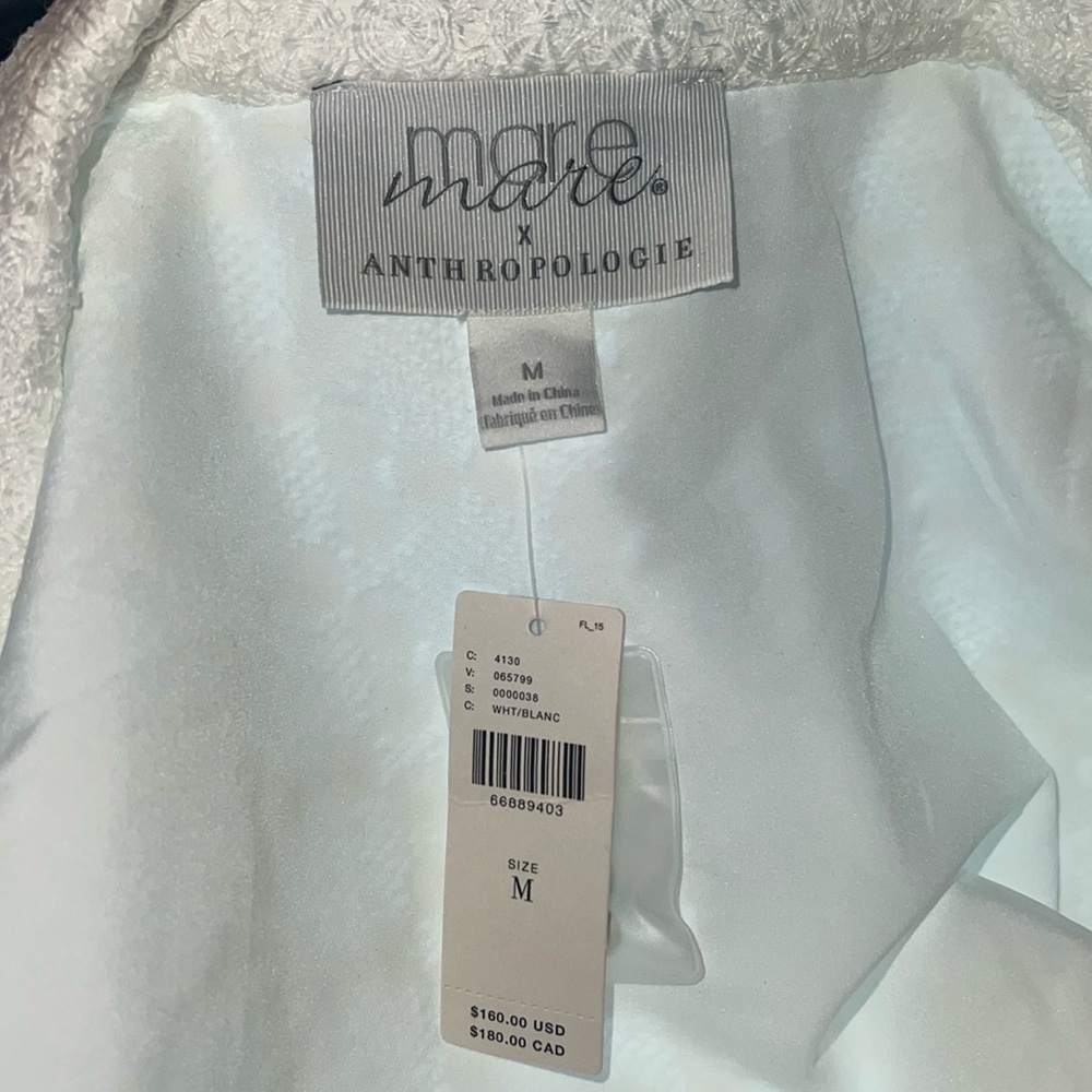 MARE MARE ANTHROPOLOGIE | Lace Mini Button-up Dress